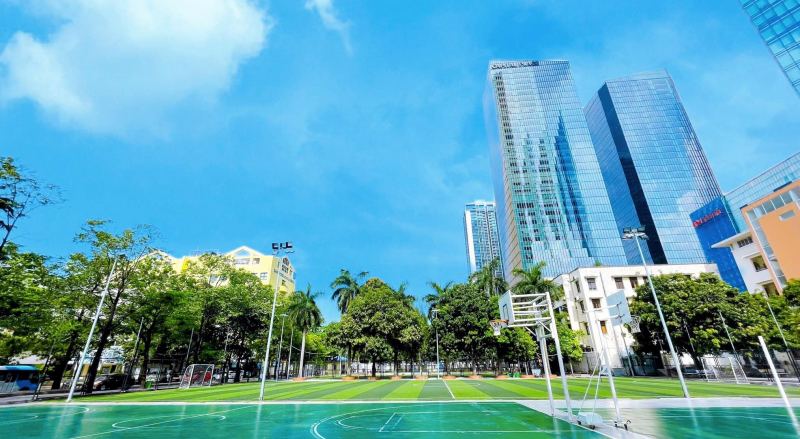 Sân bóng trường Thực nghiệm