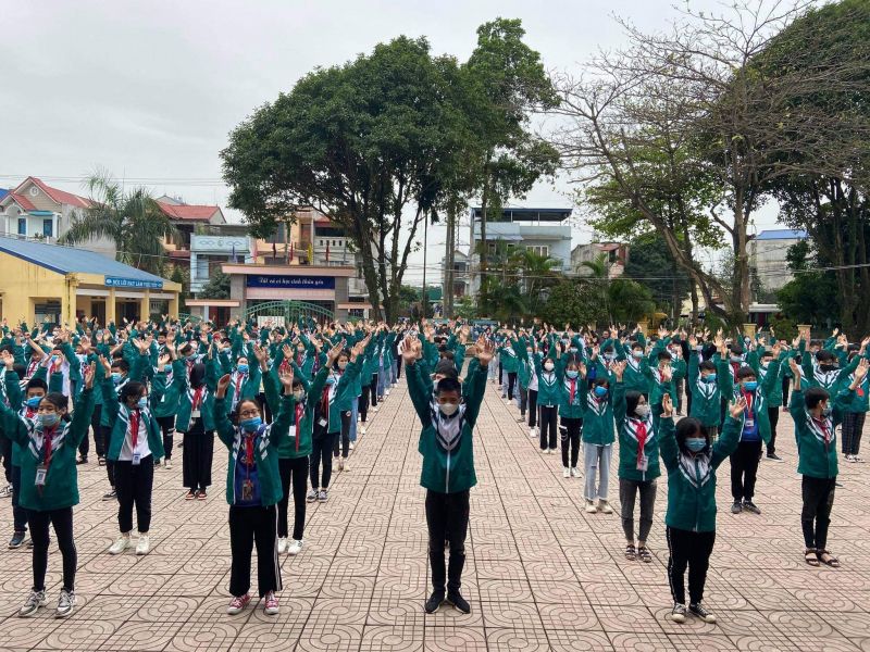 Trường THCS Quang Vinh TP Thái Nguyên