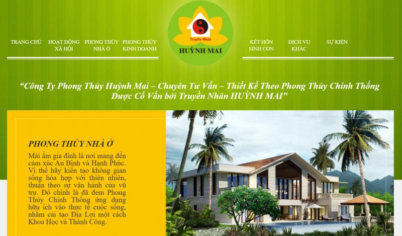 Website của thầy Truyền nhân Huỳnh Mai