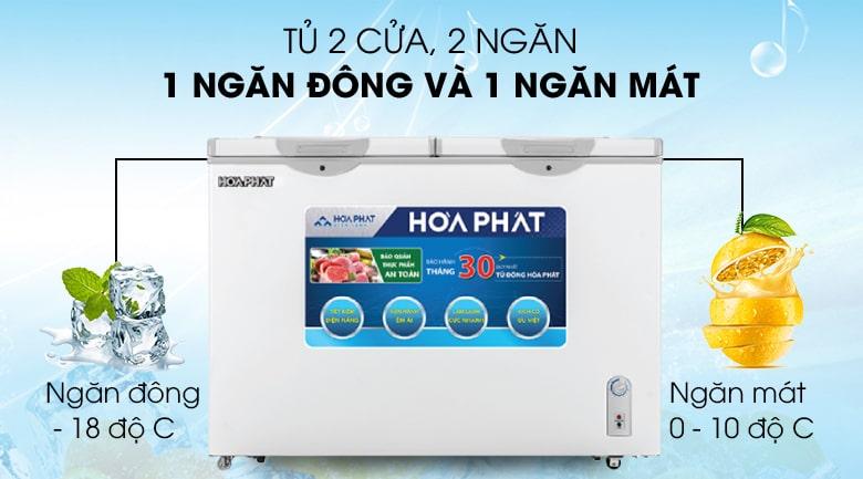 Tủ đông Hòa Phát 271 lít HCF 656S2Đ2