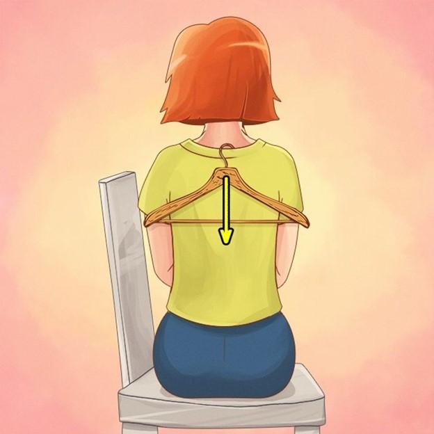 Tư thế dồn vào trọng lượng lưng