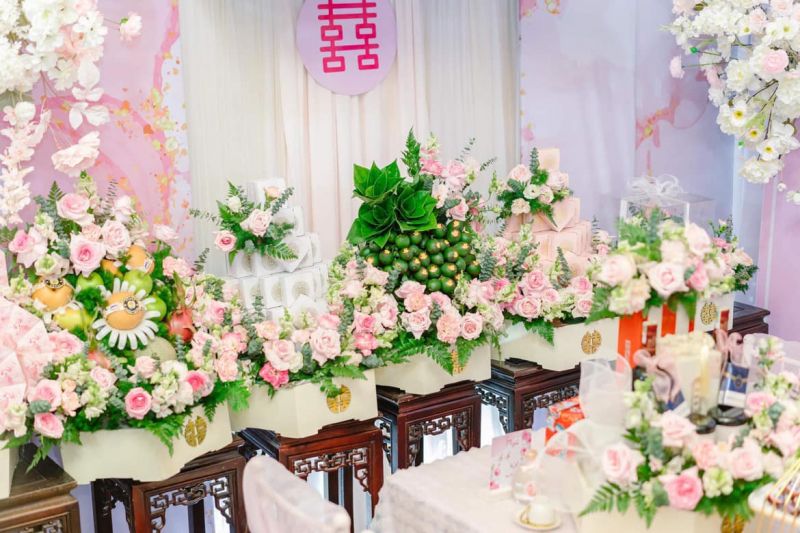 Tuấn Lê Mâm Quả Cưới Hỏi - Long Phụng - Decor