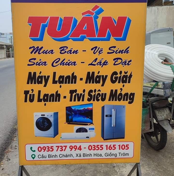 Tuấn - Sửa Chữa Điện Lạnh Điện Tử Bến Tre