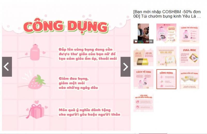 Túi Chườm Yêu Là Đủ Shop