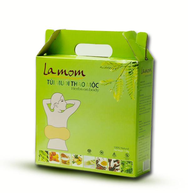 Túi muối thảo mộc Lamom