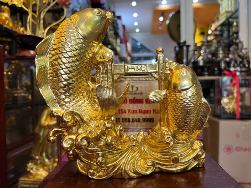Tượng cá chép vượt vũ môn
