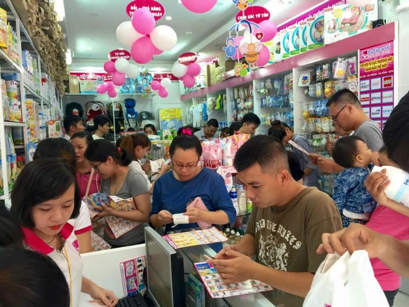 Hình ảnh bên trong 1 cửa hàng