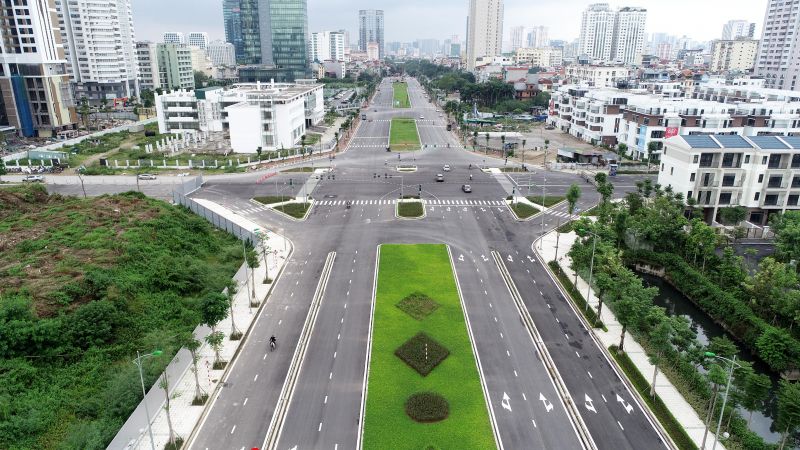 Tuyến đường Nguyễn Văn Huyên (Cầu Giấy, Hà Nội) - chi phí  969 tỷ đồng