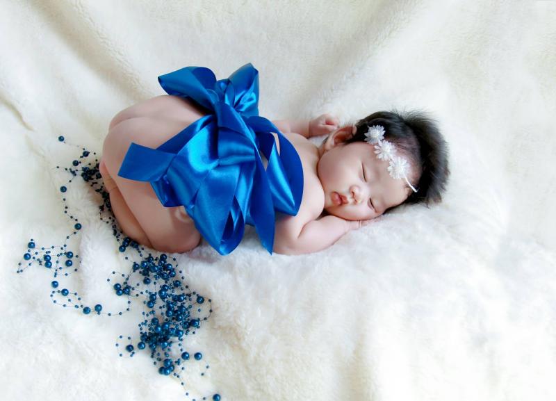 Chụp ảnh sơ sinh tại nhà ở Huế