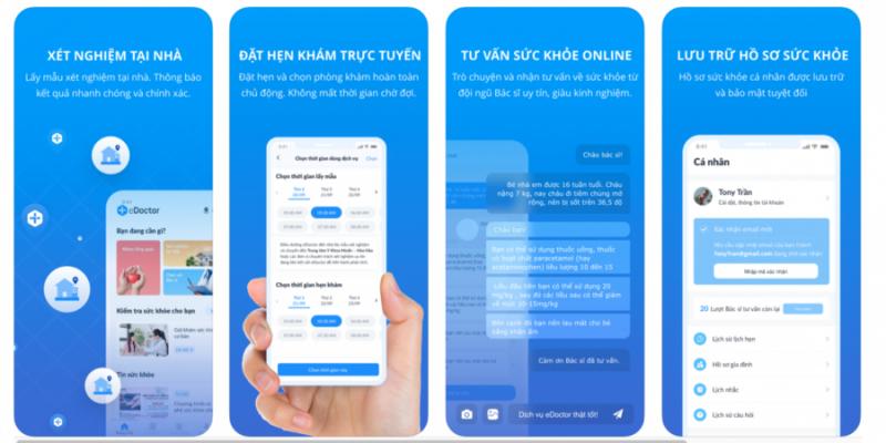 Ứng dụng đặt lịch khám eDoctor