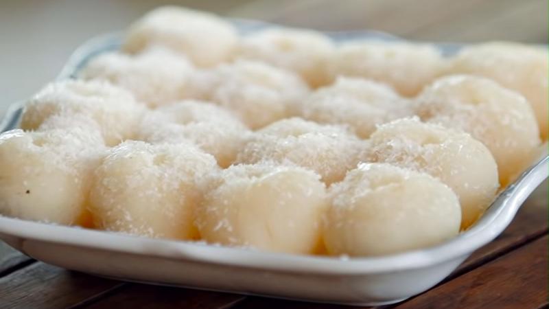 Vải thiều nhân sữa chua