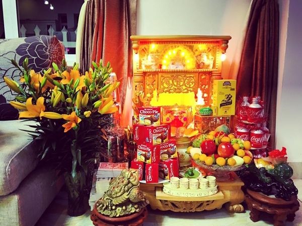 Bàn thờ Thần Tài