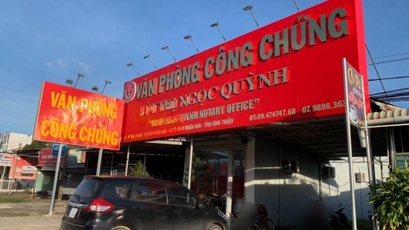 Văn Phòng Công Chứng Bùi Thị Ngọc Quỳnh