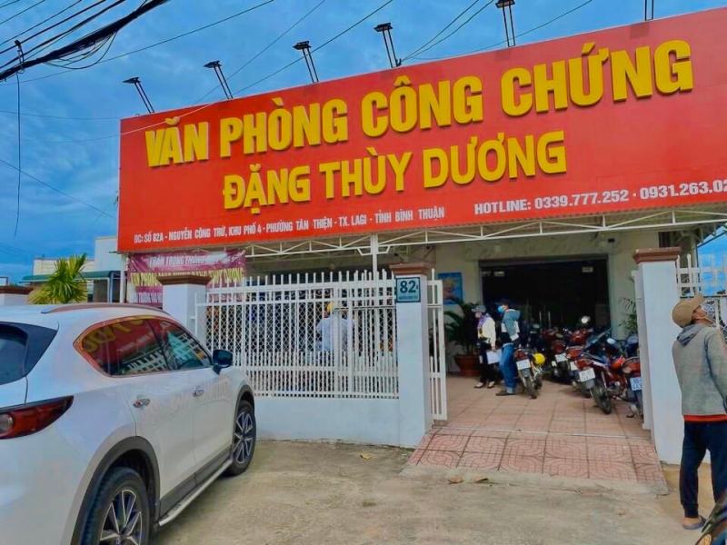 Văn Phòng Công Chứng Đặng Thùy Dương