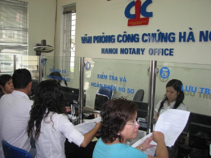 Văn phòng công chứng Hà Nội