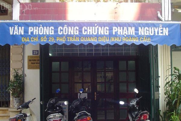 Văn phòng công chứng Phạm Nguyễn