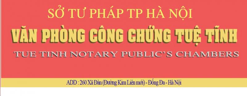 Văn Phòng Công Chứng Tuệ Tĩnh