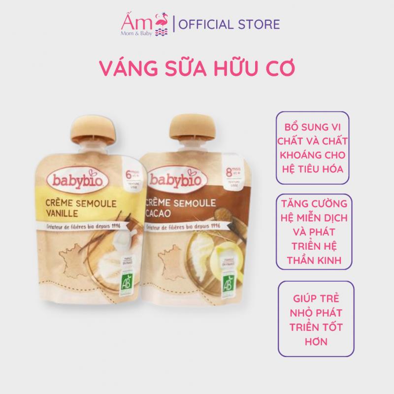Váng sữa hữu cơ cho bé Babybio