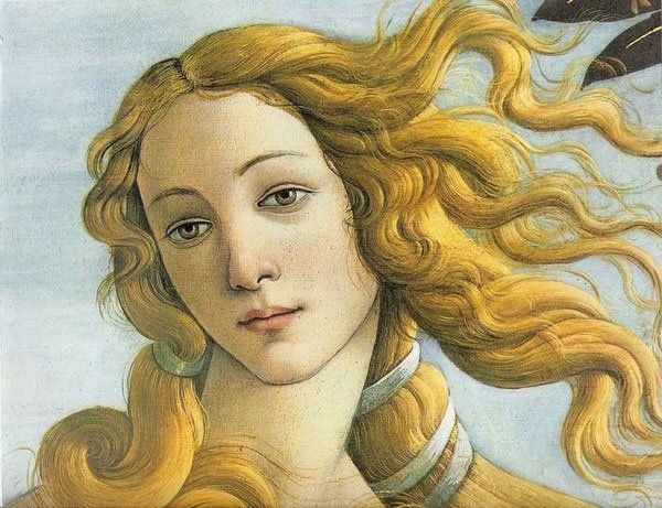 Vầng trán cao rộng được thể hiện trong những bức tranh vẽ thời xưa