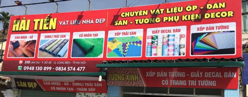 Vật liệu nhà đẹp Hải Tiến