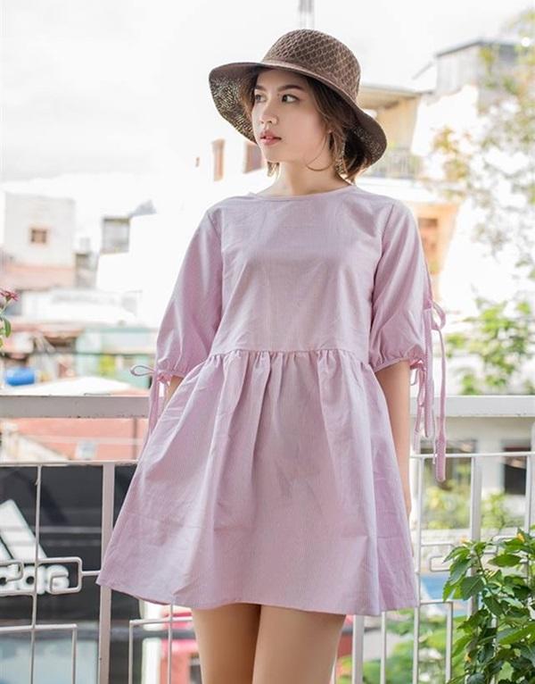 Váy babydoll đã trở nên quá quen thuộc đối với các bạn gái.