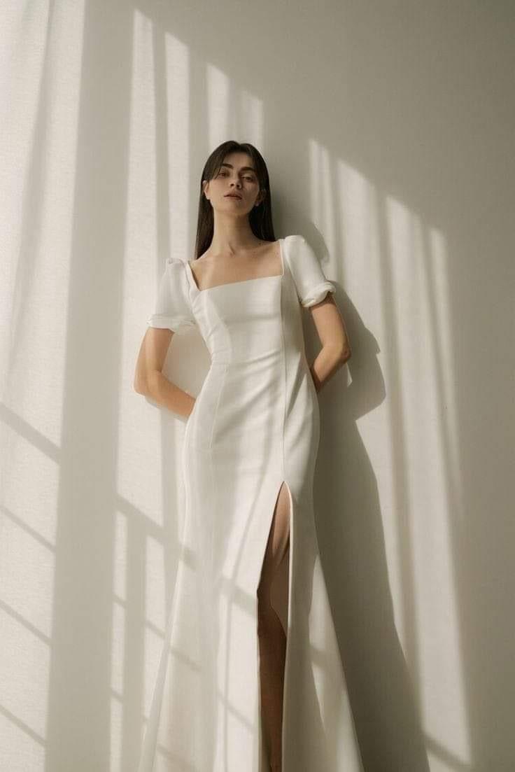 Váy cưới minimalist