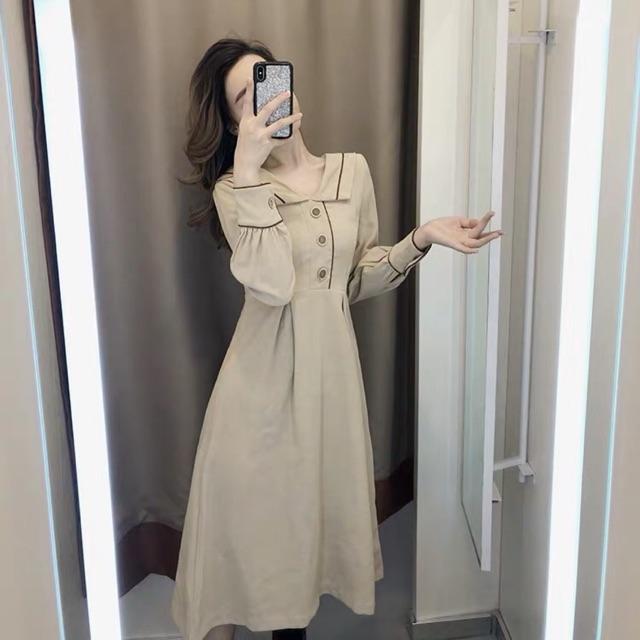 Váy dài phong cách Ulzzang