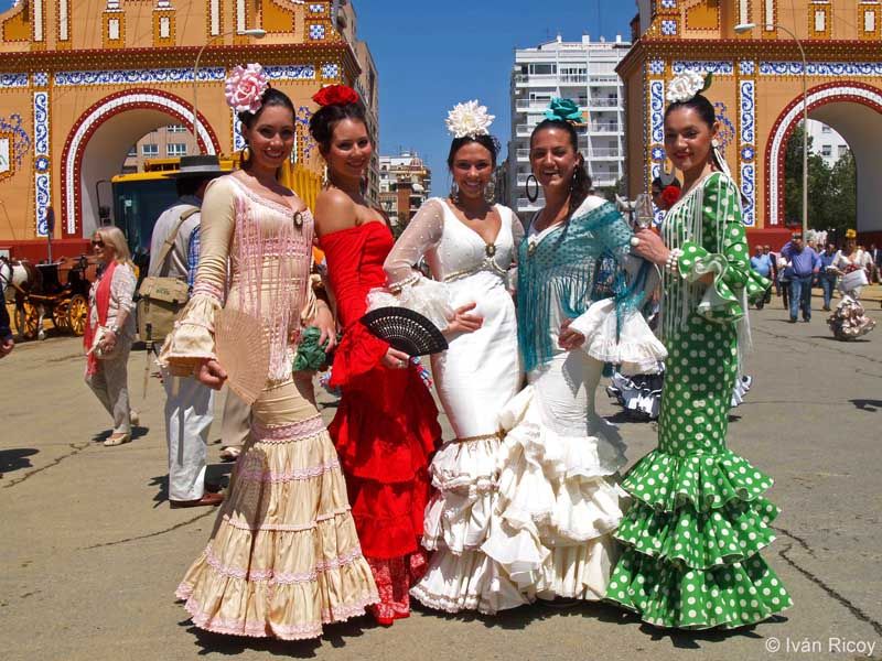 Váy Flamenco, Andalusia - Tây Ban Nha
