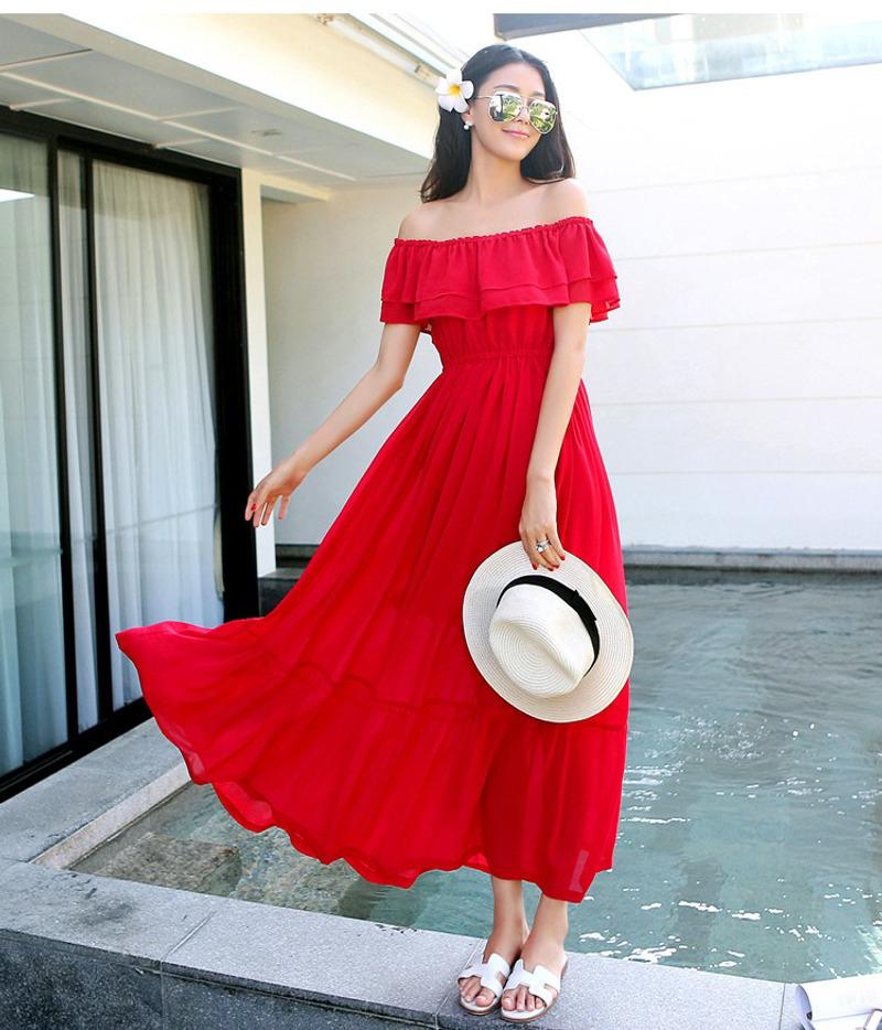 Váy Maxi Đi Biển Ninh Thuận
