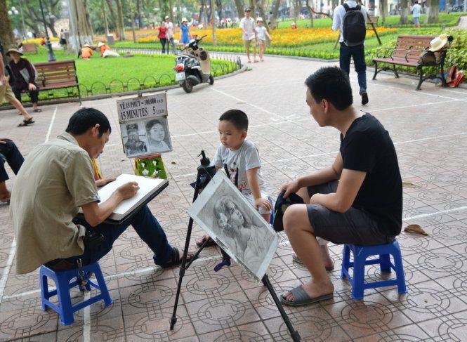 Dịch vụ vẽ chân dung