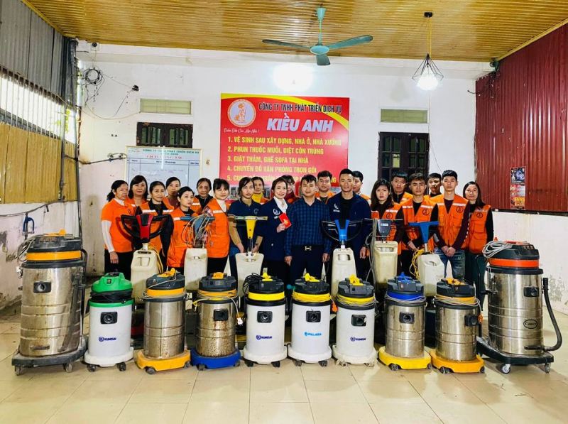 ﻿﻿﻿Vệ sinh công nghiệp Kiều Anh