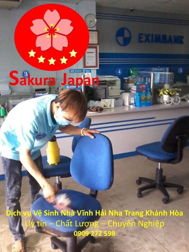 Vệ sinh công nghiệp Nha Trang Sakura