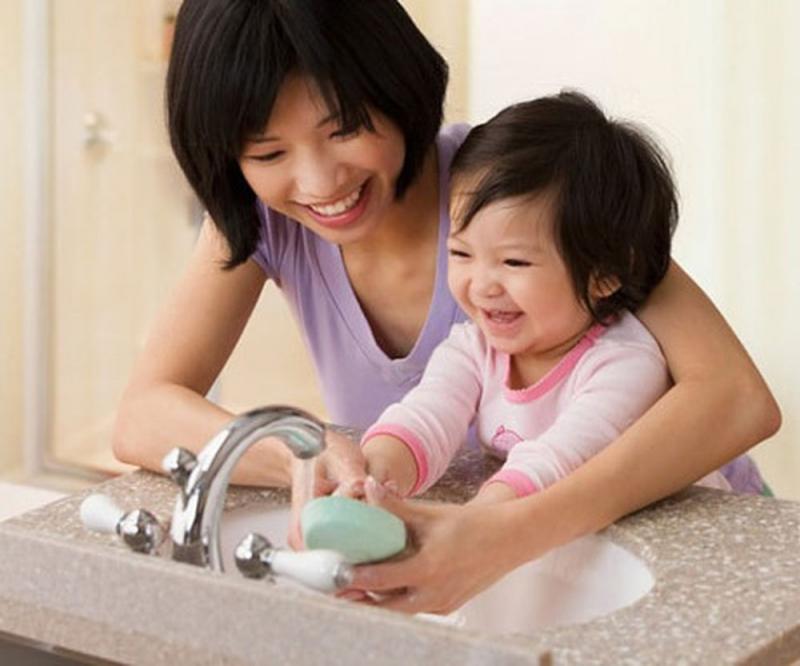 Vệ sinh thân thể sạch sẽ