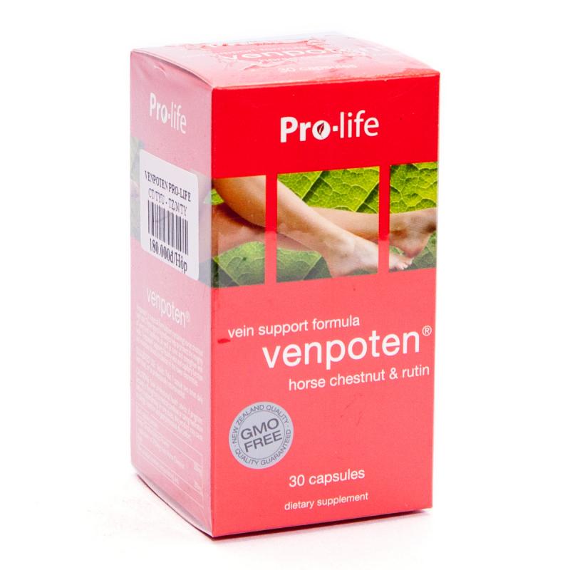 Venpoten hỗ trợ điều trị suy giãn tĩnh mạch chân