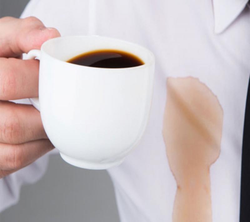 Vết bẩn do cà phê gây ra