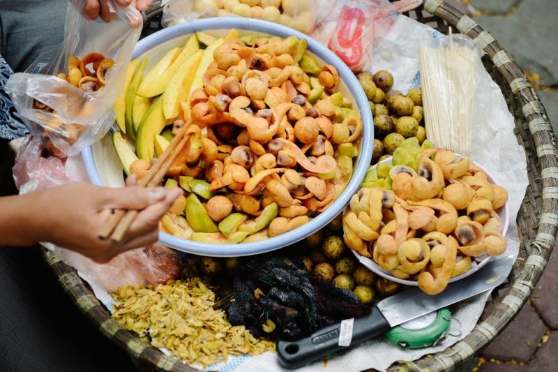 Vị cốm non, mùi sấu chín