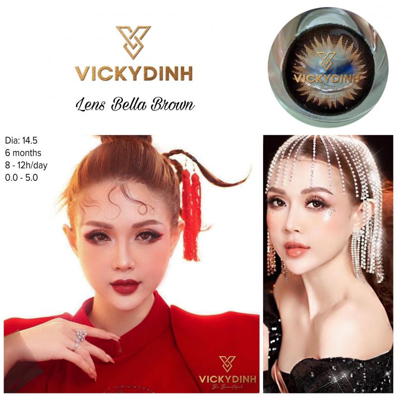 VICKYDINH kính áp tròng