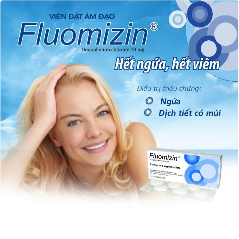 ﻿ ﻿﻿Viên đặt phụ khoa Fluomizin