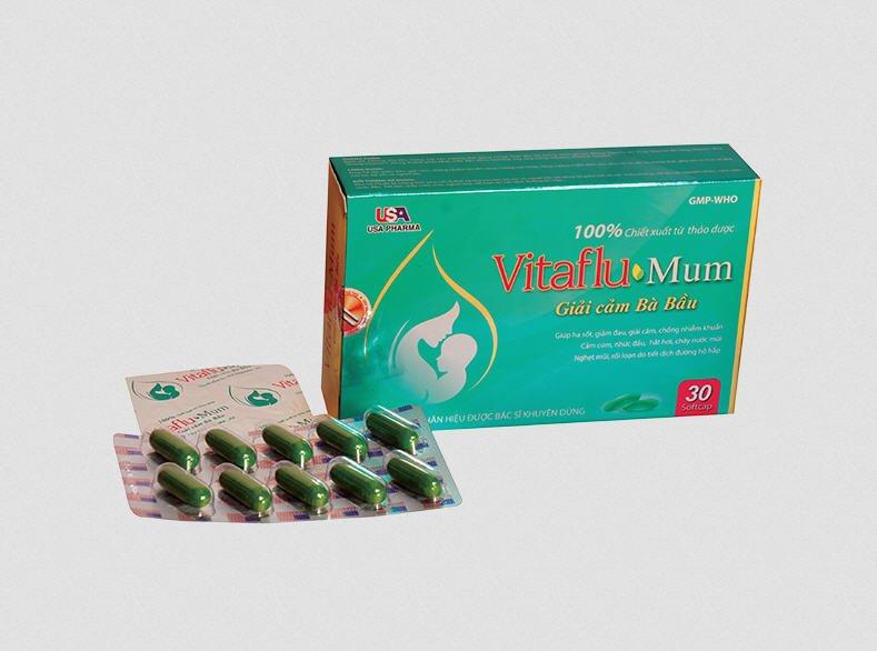 Viên giải cảm Vitaflu Mum