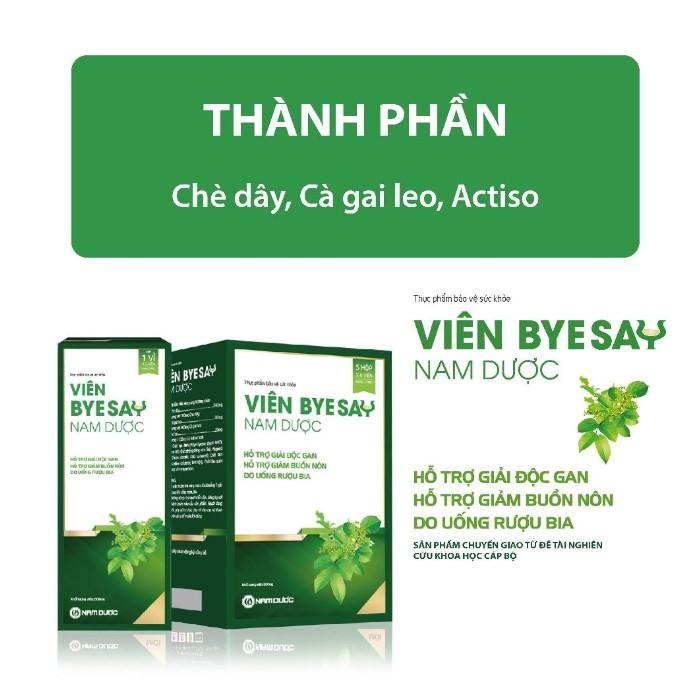 Viên giải rượu ByeSay Nam Dược