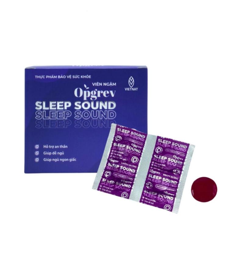 Viên ngậm hỗ trợ mất ngủ  Opgrev Sleep Sound