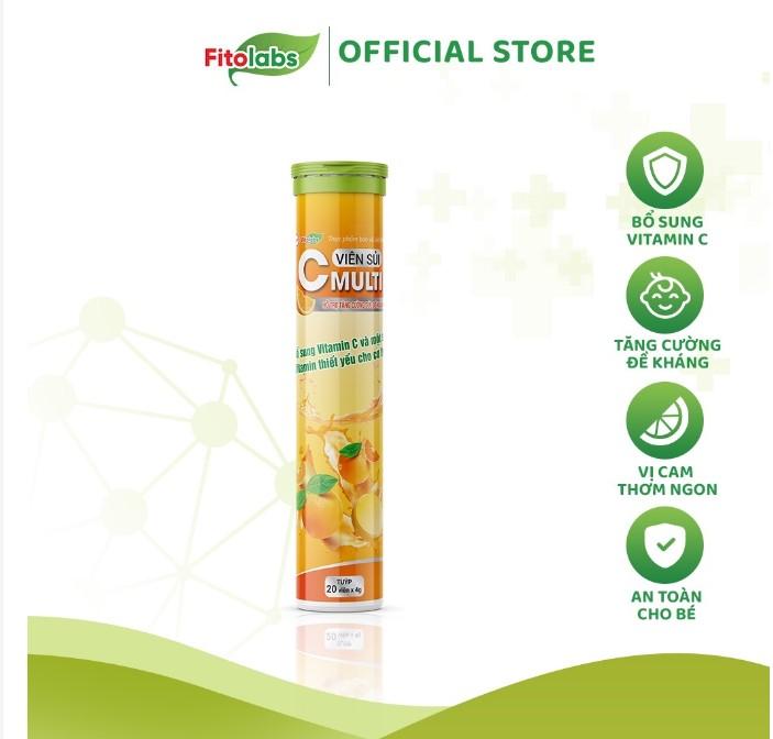 Viên sủi C Multi Fitolabs