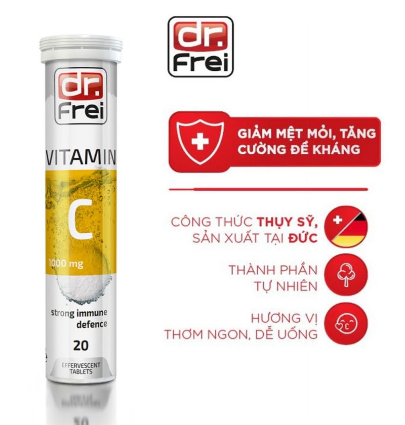 Viên sủi Dr.Frei Vitamin C