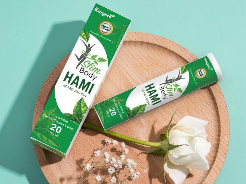 Viên sủi giảm cân cấp tốc Slim Body Hamii