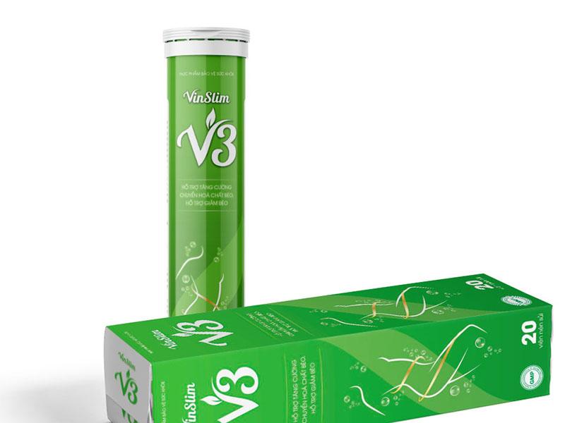 Viên sủi giảm cân V3 Vinslim