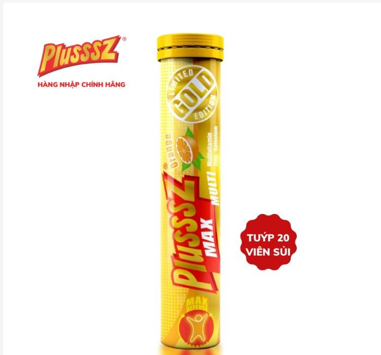 Viên sủi Plusssz Max Multivitamin