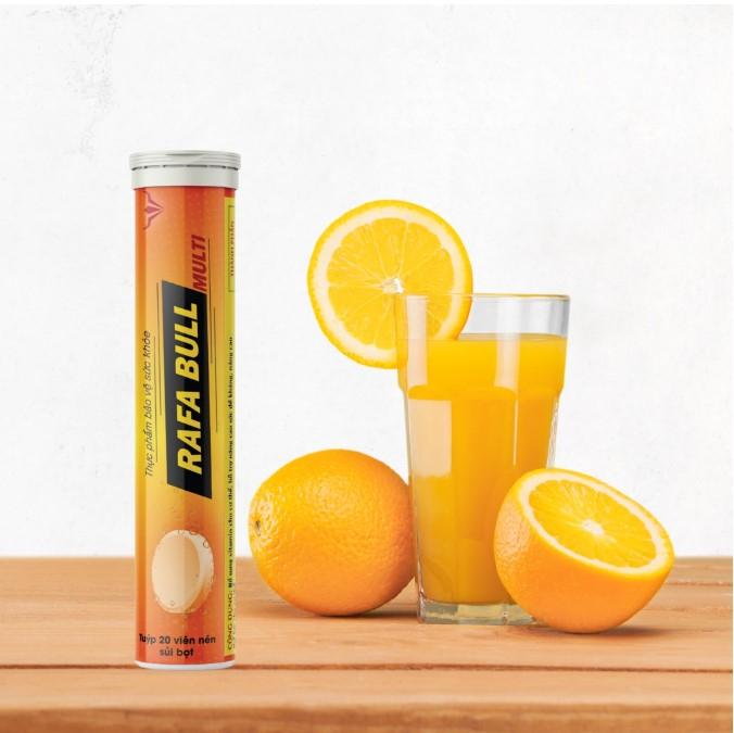 Viên sủi Vitamin Rafa Bull Multi