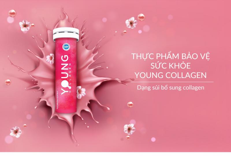 Viên sủi Young Collagen