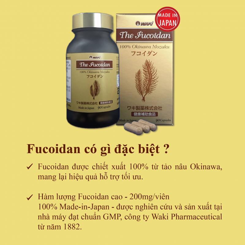 Viên tảo The Fucoidan Waki Okinawa Mozuku