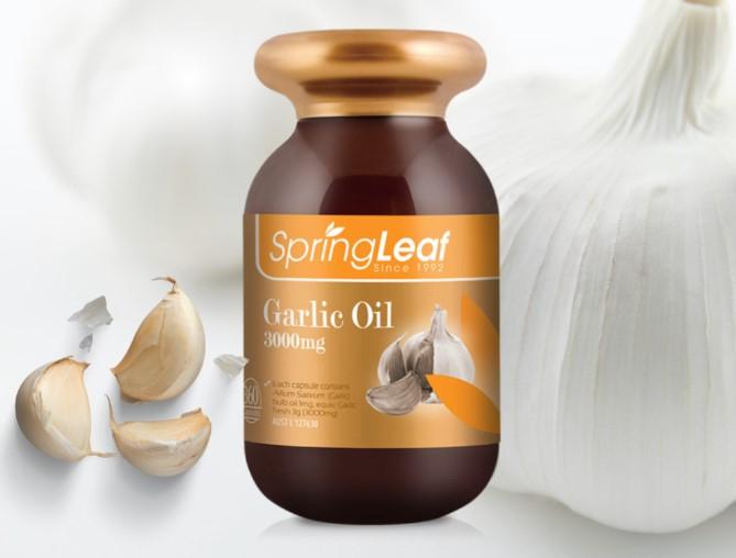 Viên tinh dầu tỏi SpringLeaf Garlic Oil 3000mg